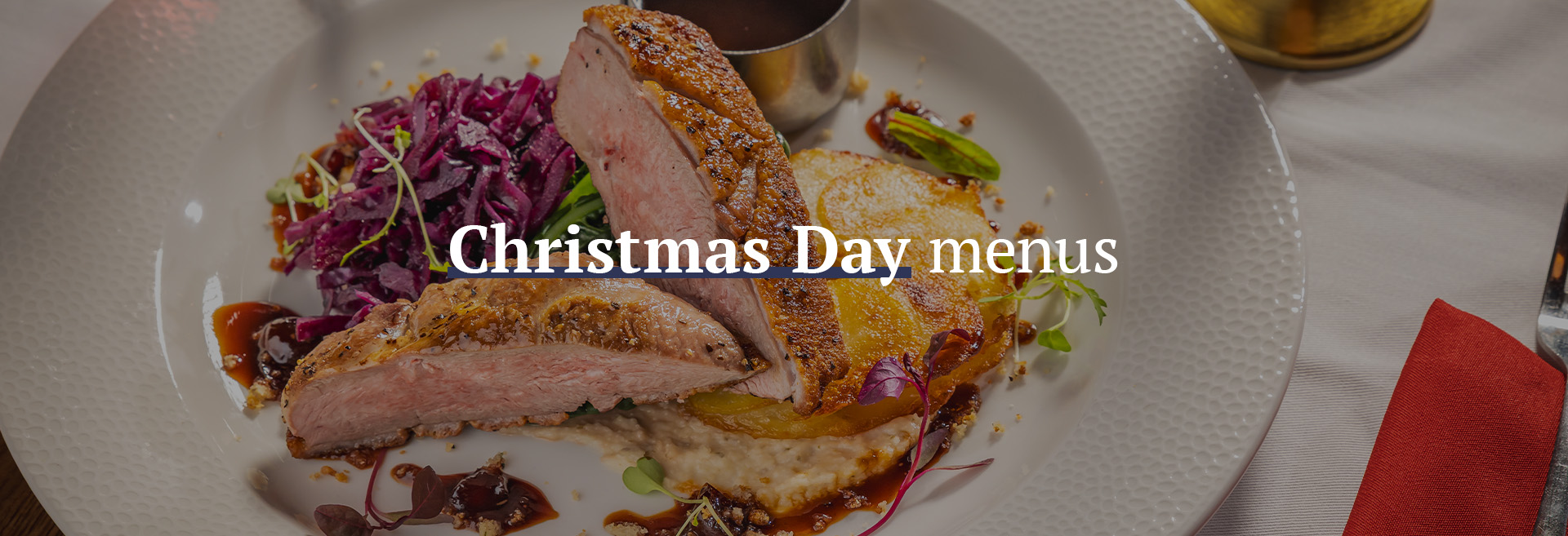 Christmas Day Menu at The Falcon